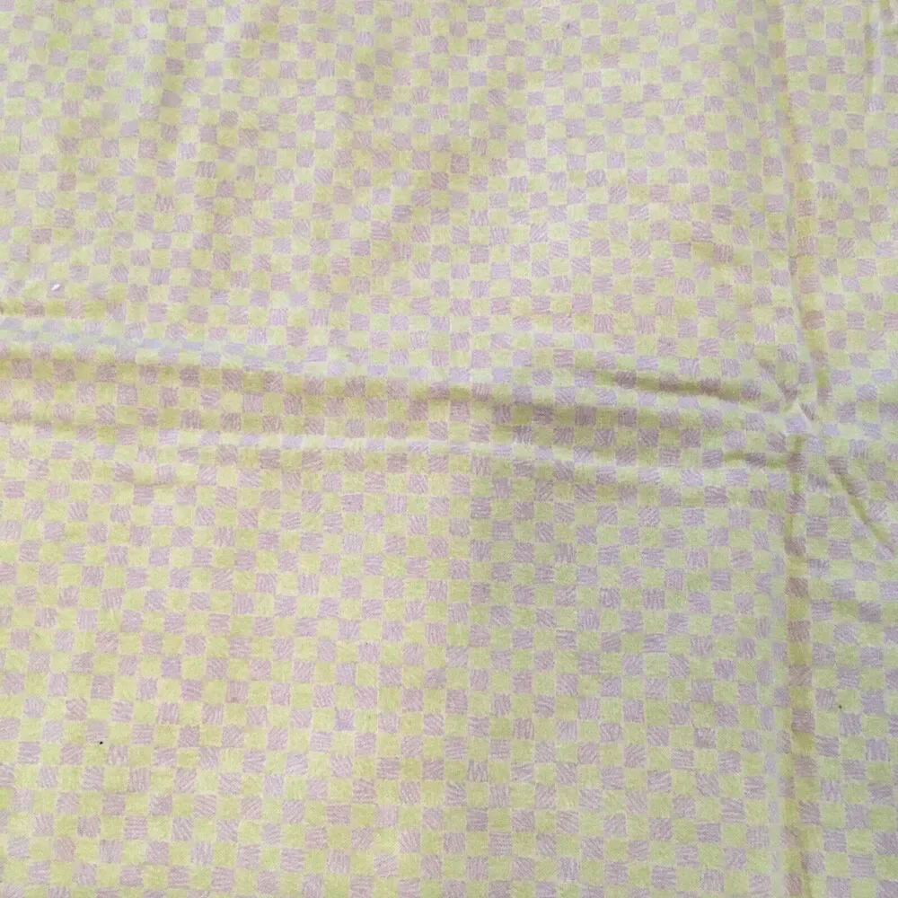 Vintage Baby Quilt Made With Love 39”X 58” Pastel Multi‎ color Nursery Decor